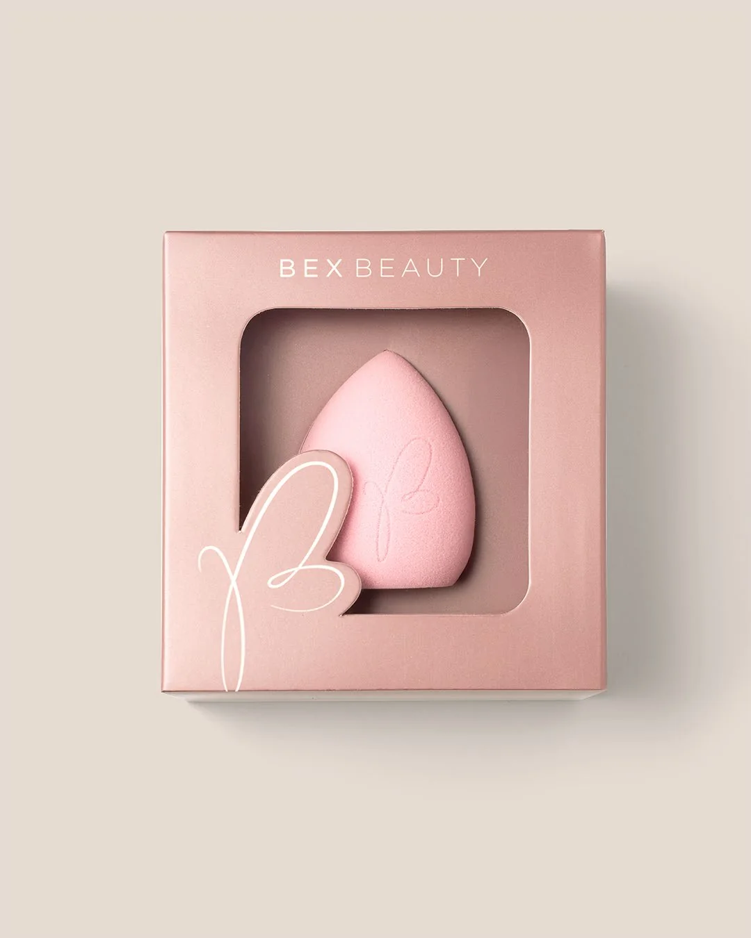 Bex Beauty sponge, packaging design