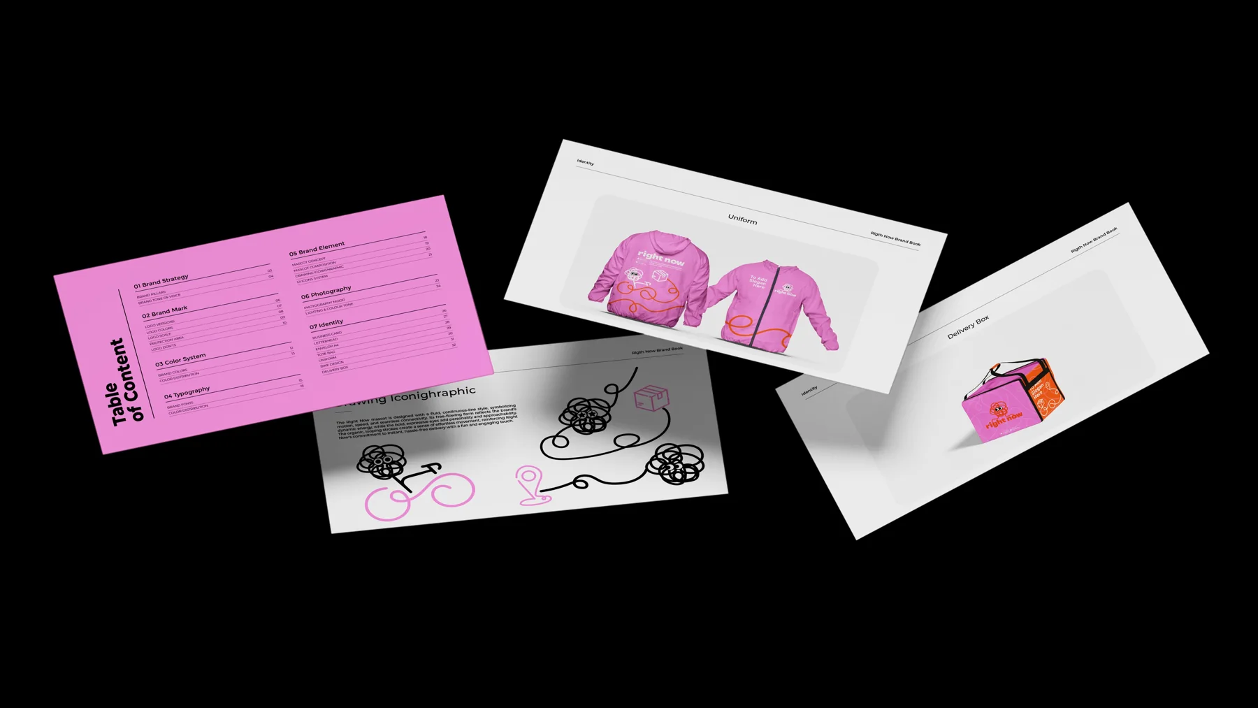 Brand identity, stationery and brand system