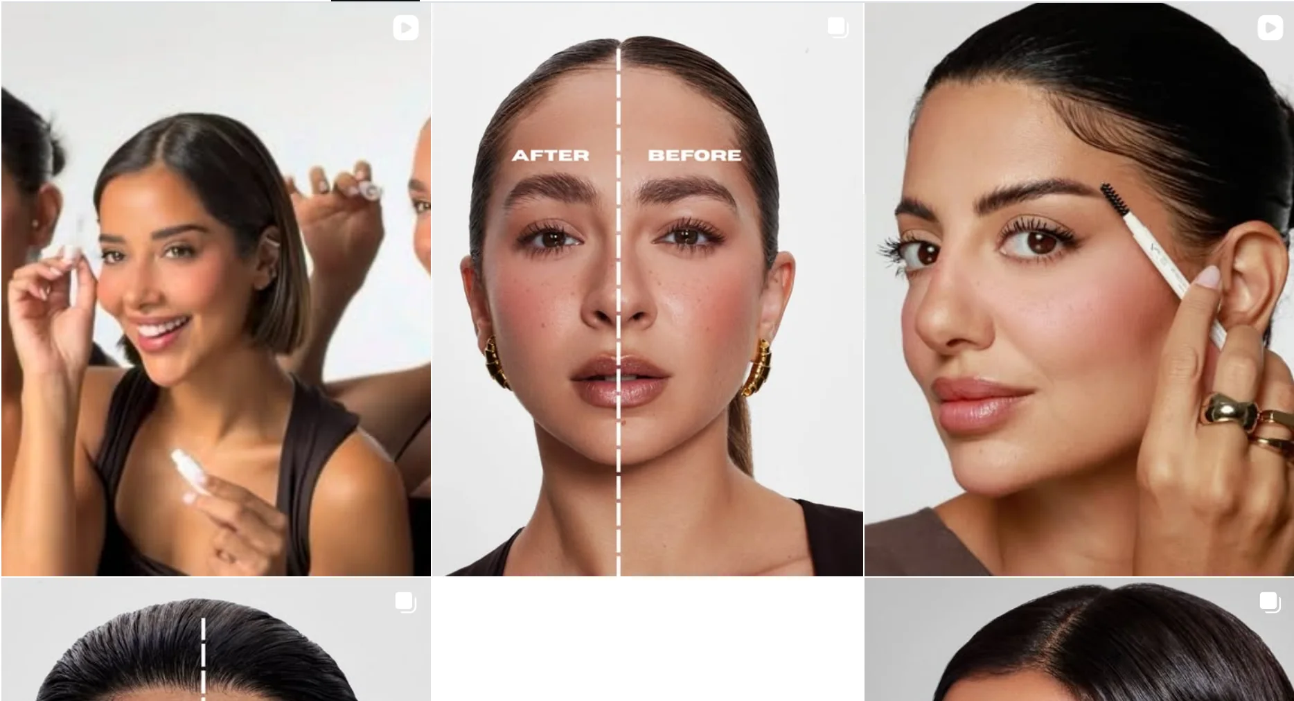 Bex Beauty, social design for 185k followers